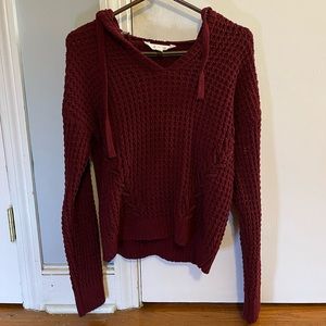 NWT No Boundaries | Maroon Hooded Sweater